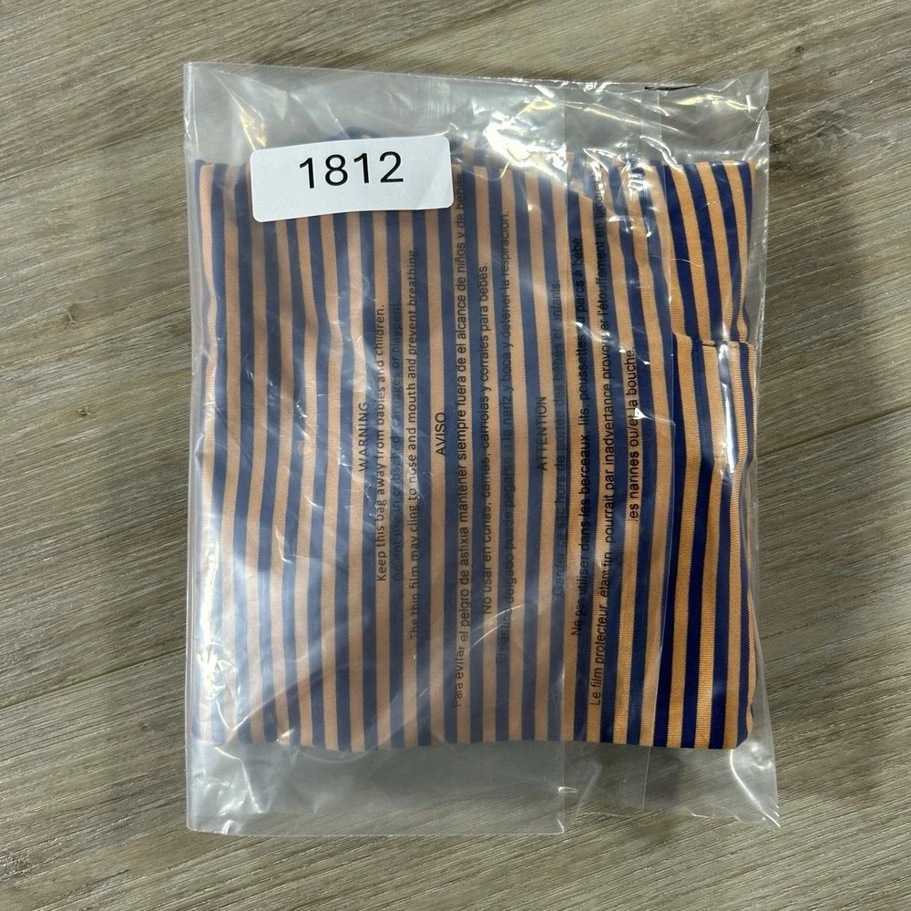 The Masters Collection Boys XL (12-14) Orange Strip Golf Polo Augusta National